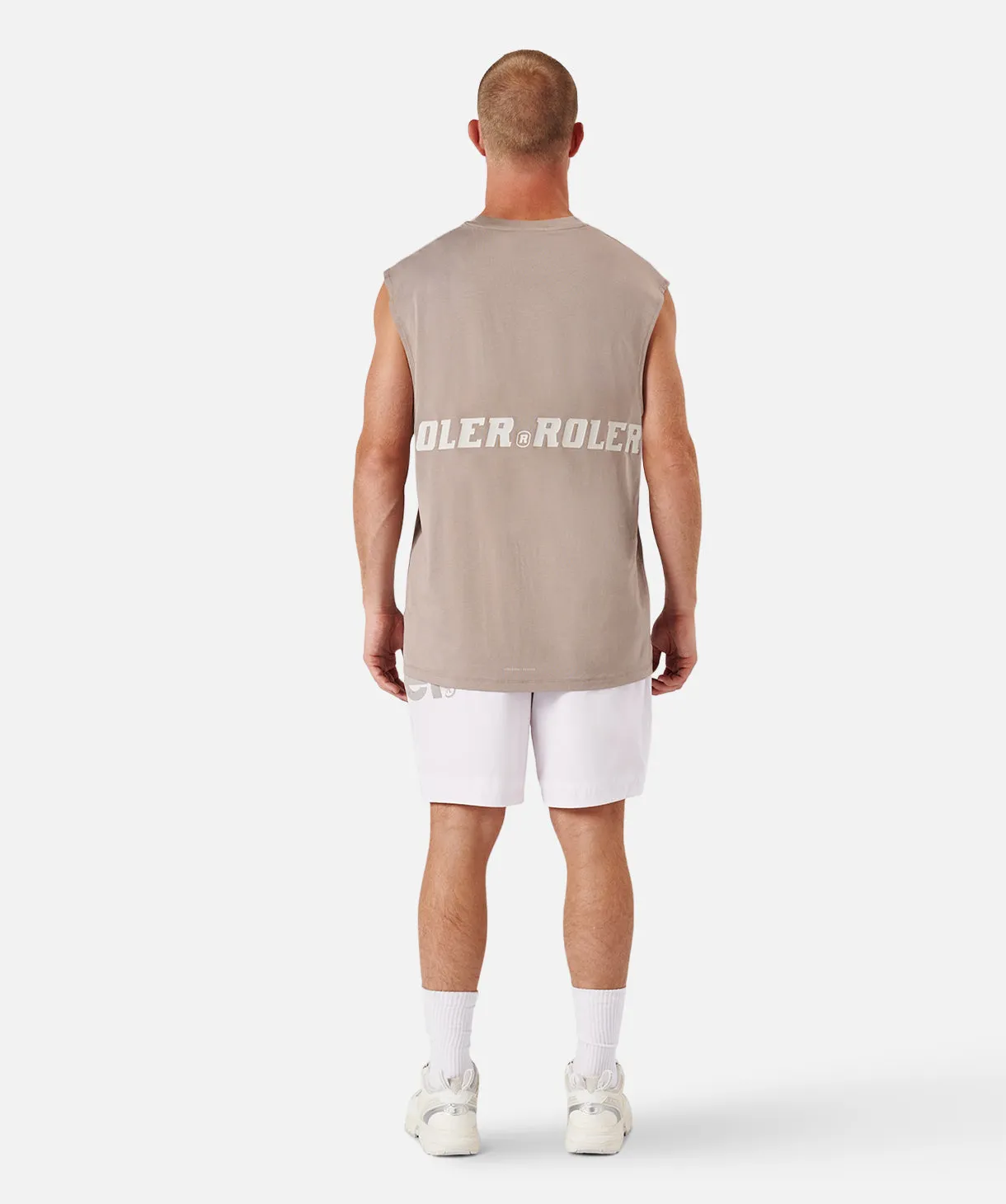 The Bowery Muscle Tee - Putty