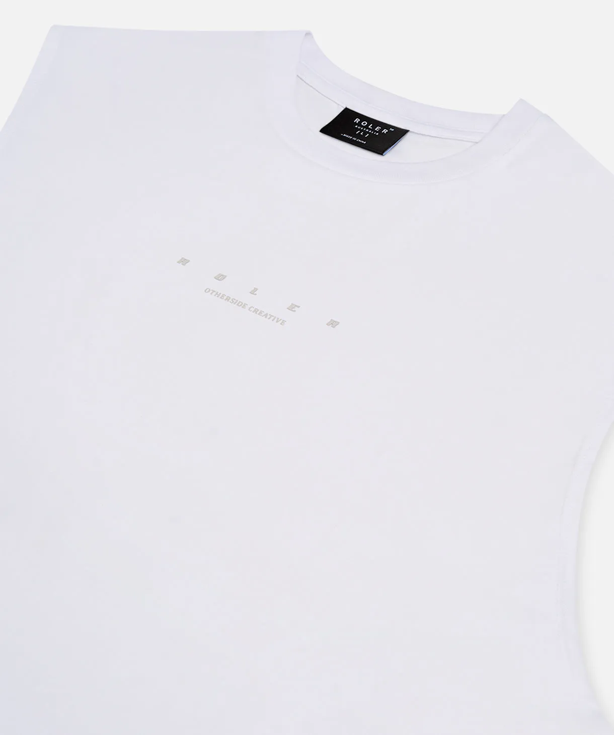 The Bowery Muscle Tee - White