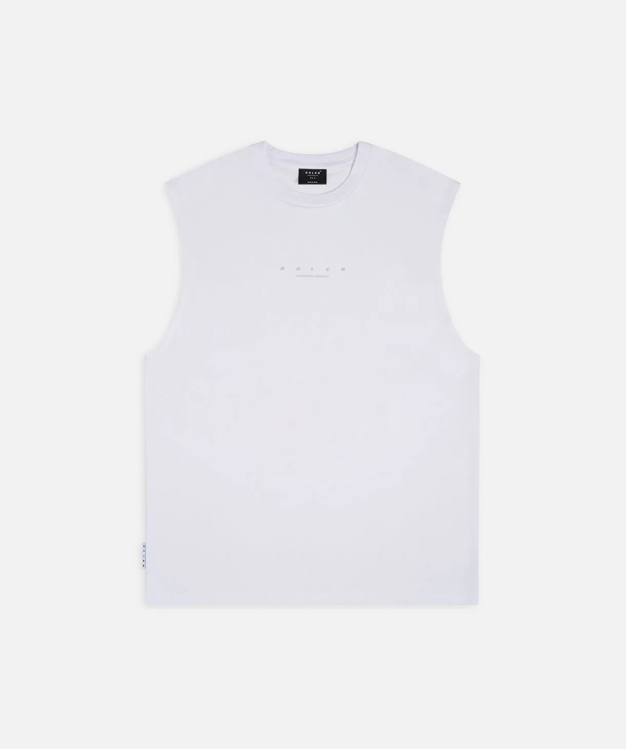 The Bowery Muscle Tee - White