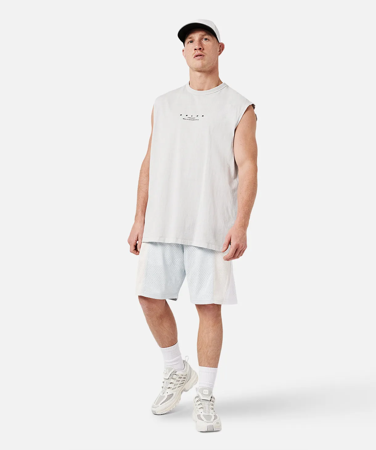 The Lauder Muscle Tee - Ash