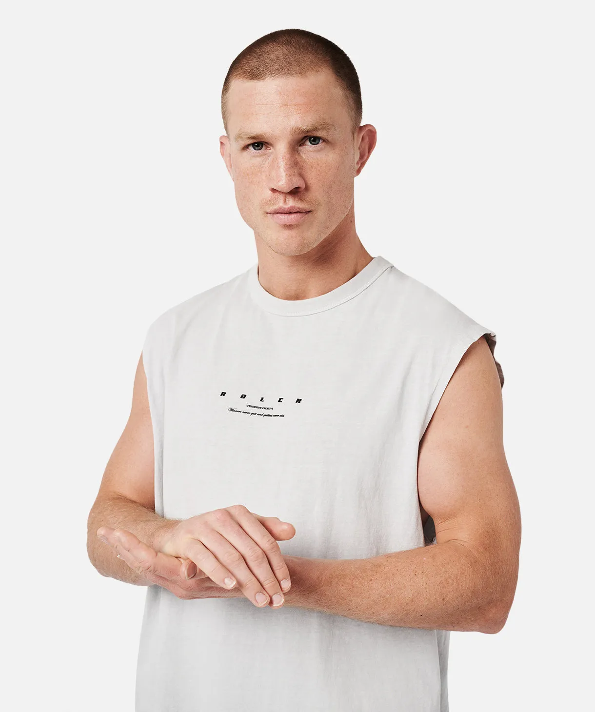 The Lauder Muscle Tee - Ash