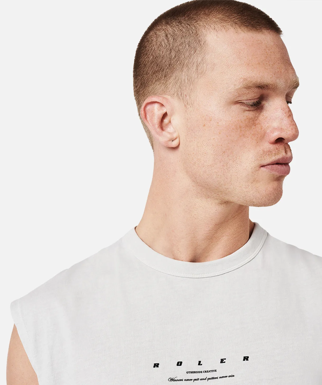 The Lauder Muscle Tee - Ash