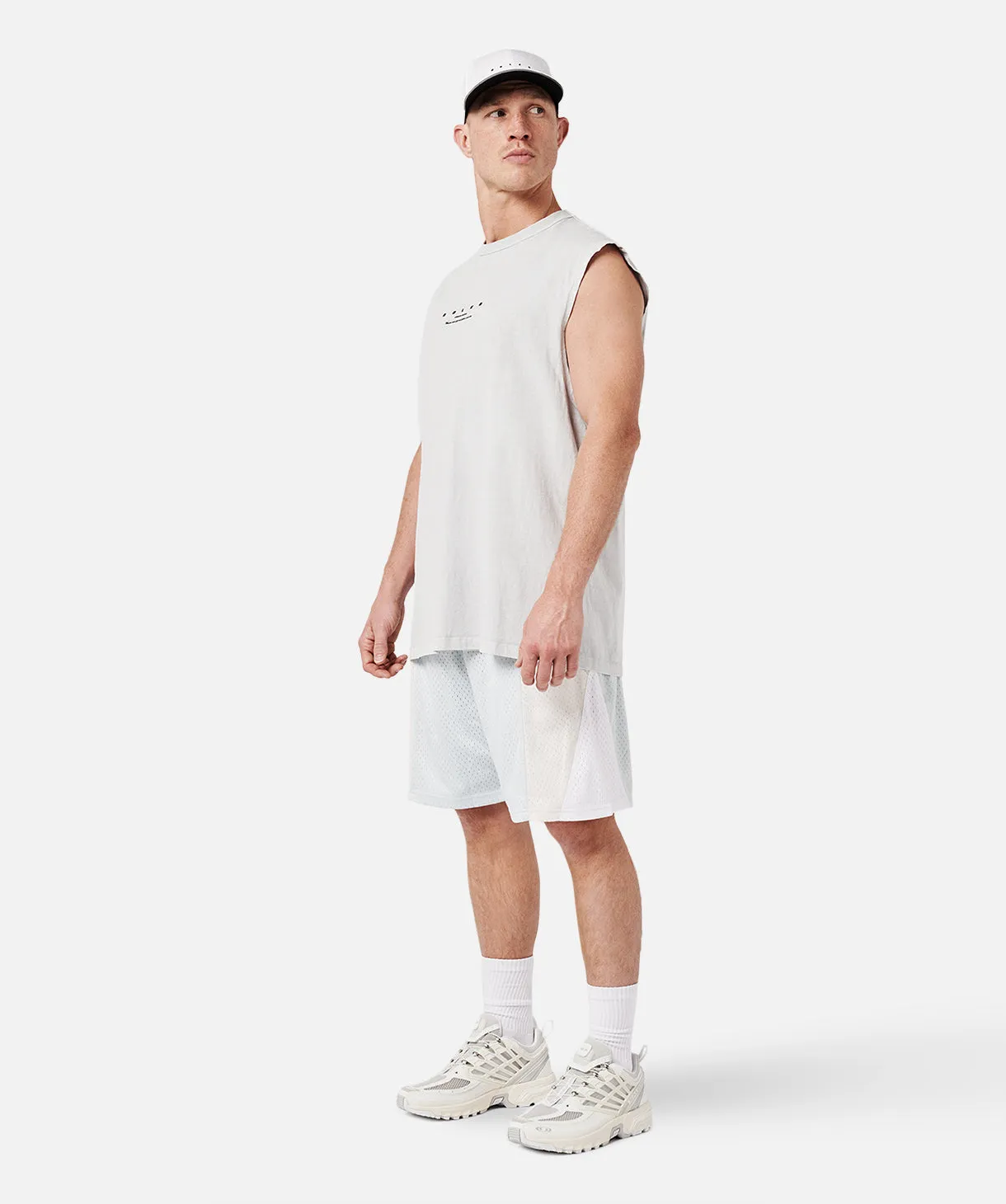 The Lauder Muscle Tee - Ash