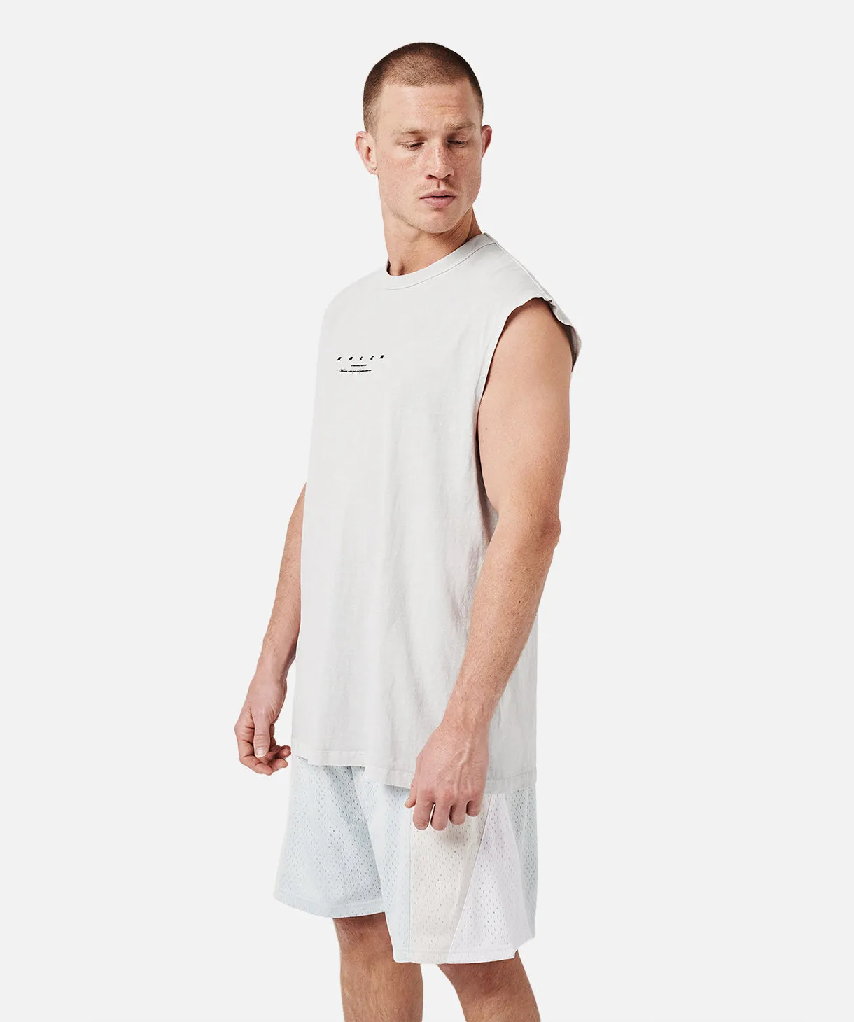 The Lauder Muscle Tee - Ash