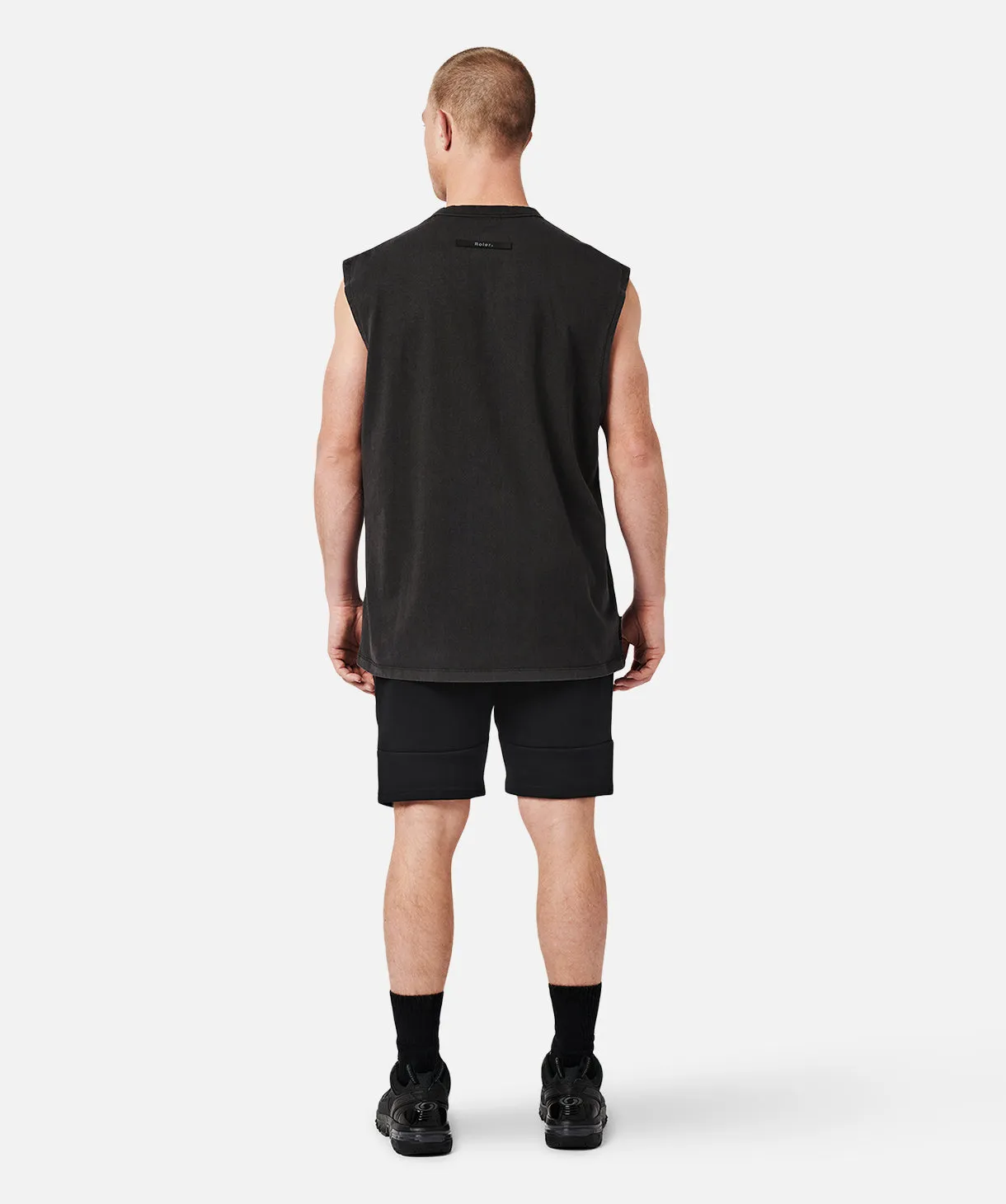 The Lauder Muscle Tee - Black
