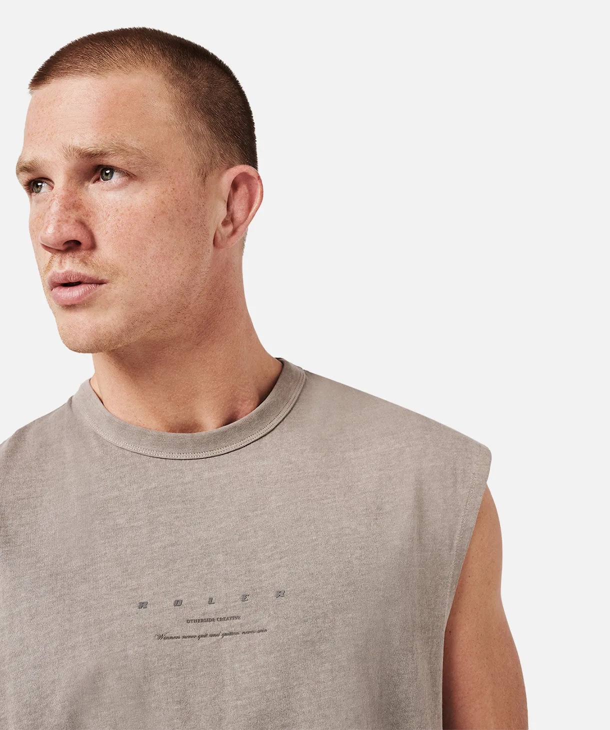 The Lauder Muscle Tee - Putty