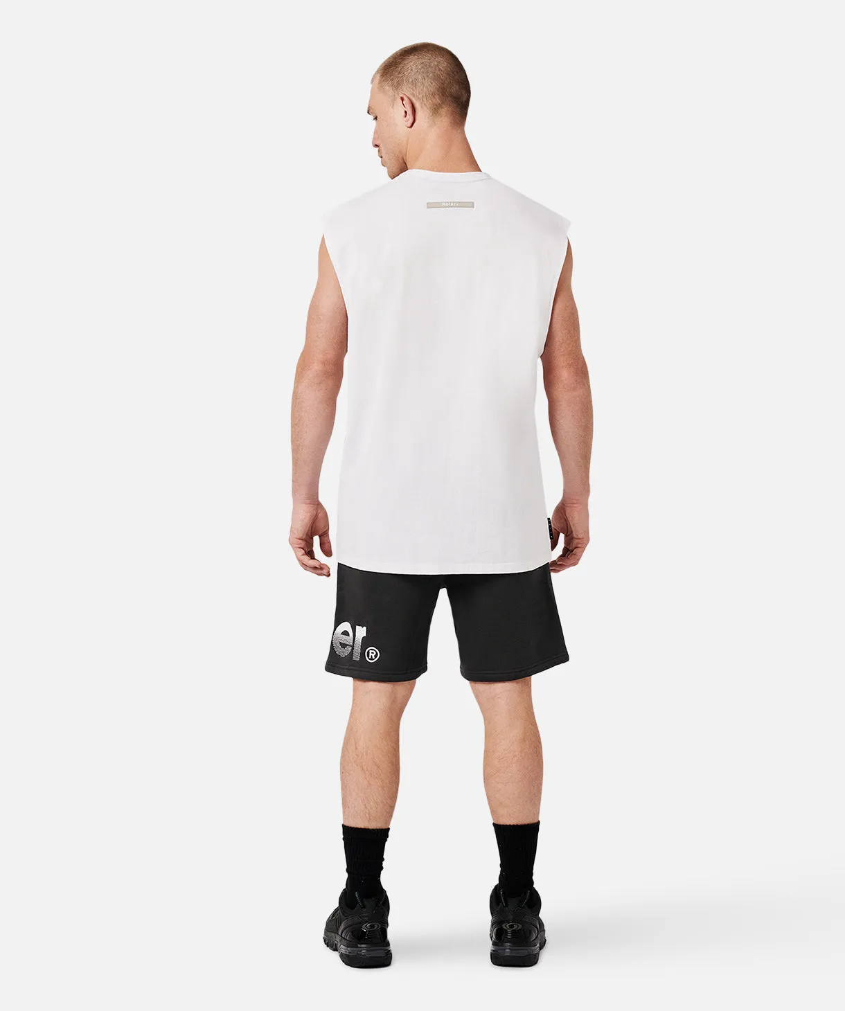 The Lauder Muscle Tee - White