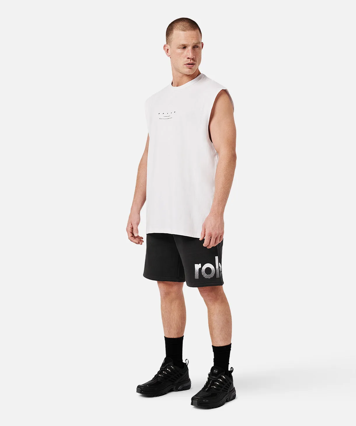The Lauder Muscle Tee - White