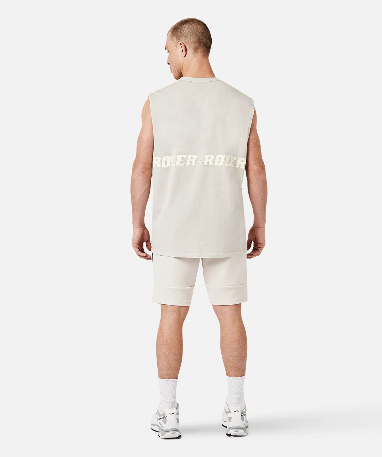 The Rexdale Muscle Tee - Stone