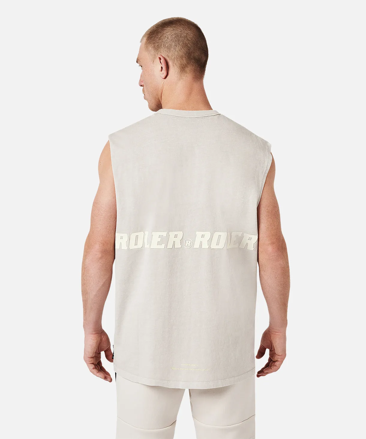 The Rexdale Muscle Tee - Stone