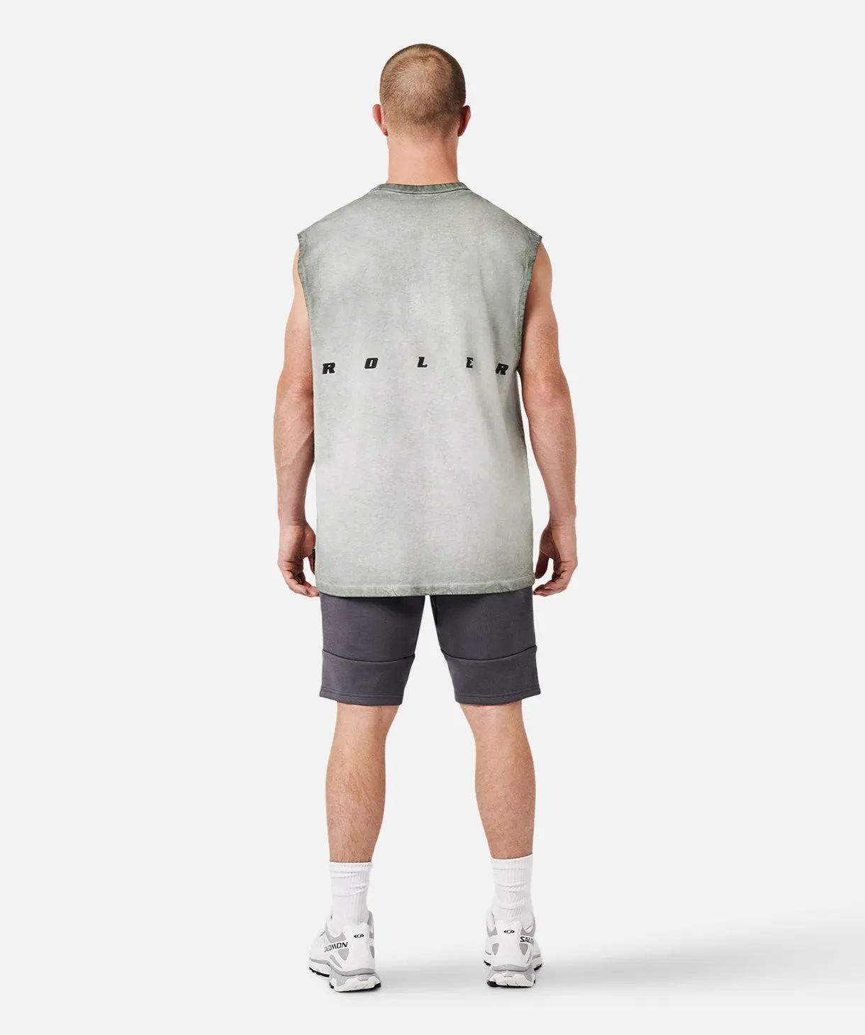 The Roxton Muscle Tee - Ice Grey