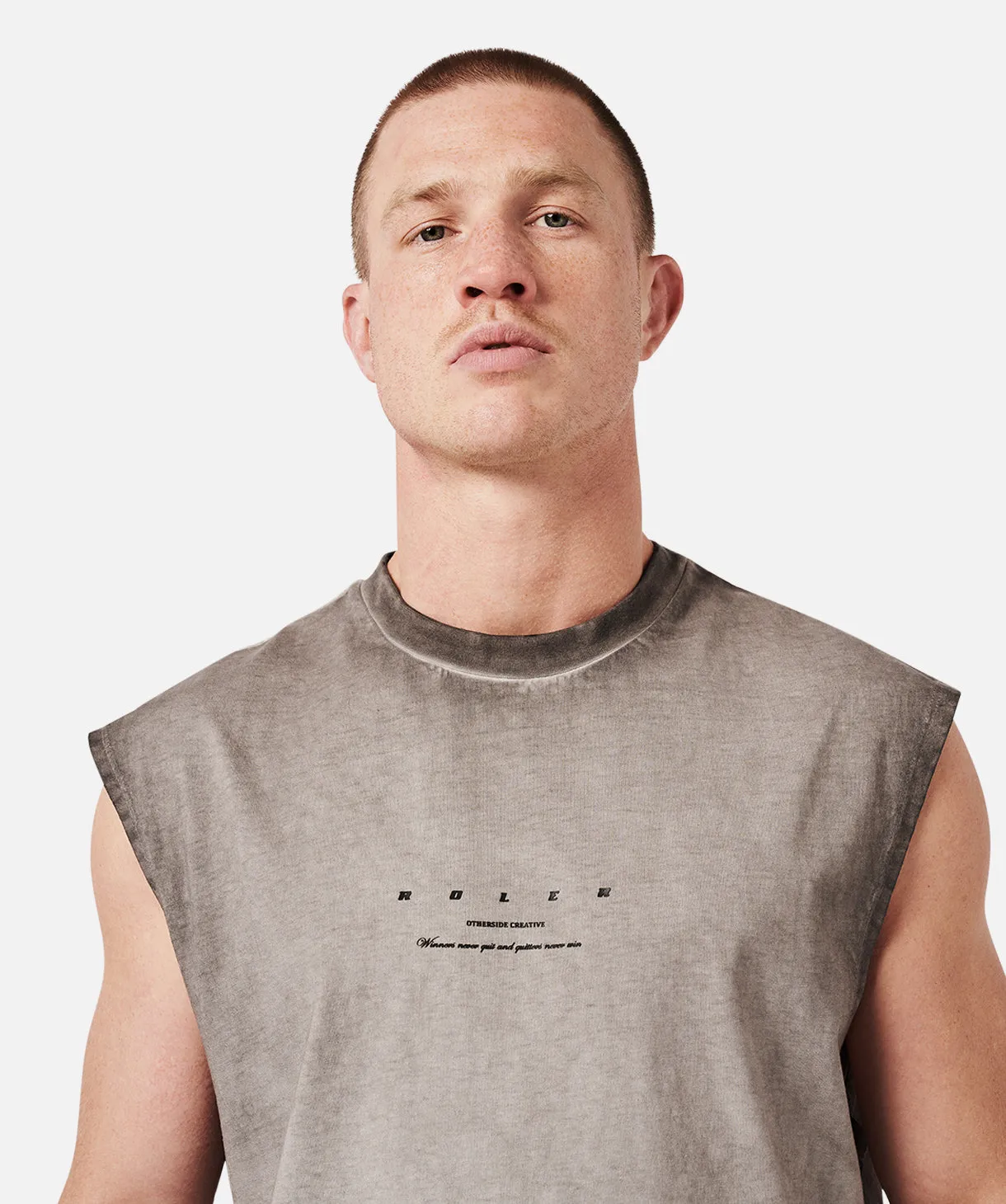 The Roxton Muscle Tee - Putty