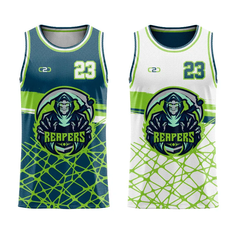 Trippin Core Reversible Basketball Singlet Design Your Own Custom