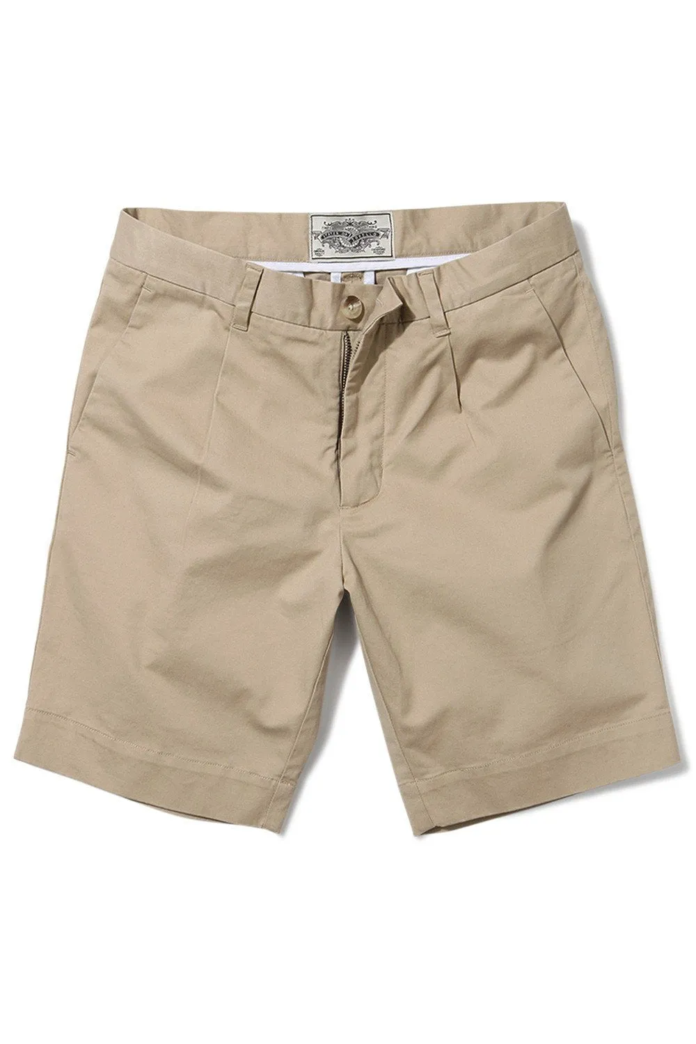 Twill Khaki Chino Shorts