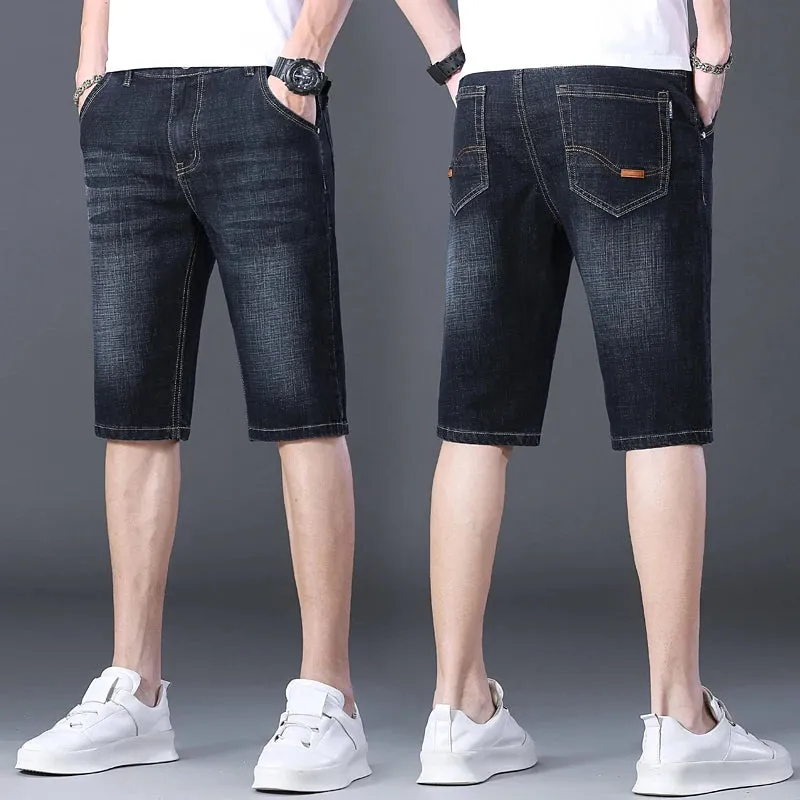 UrbanVibe Minimalistische Denim Shorts