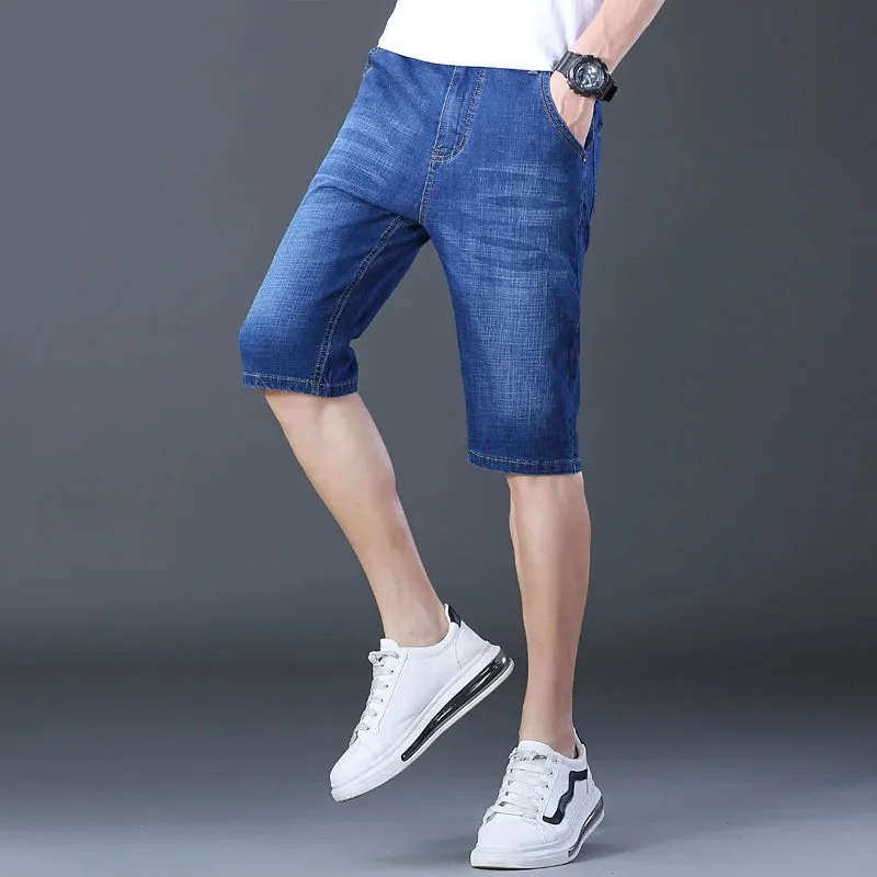UrbanVibe Minimalistische Denim Shorts
