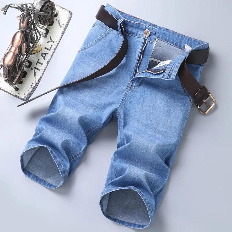 UrbanVibe Minimalistische Denim Shorts