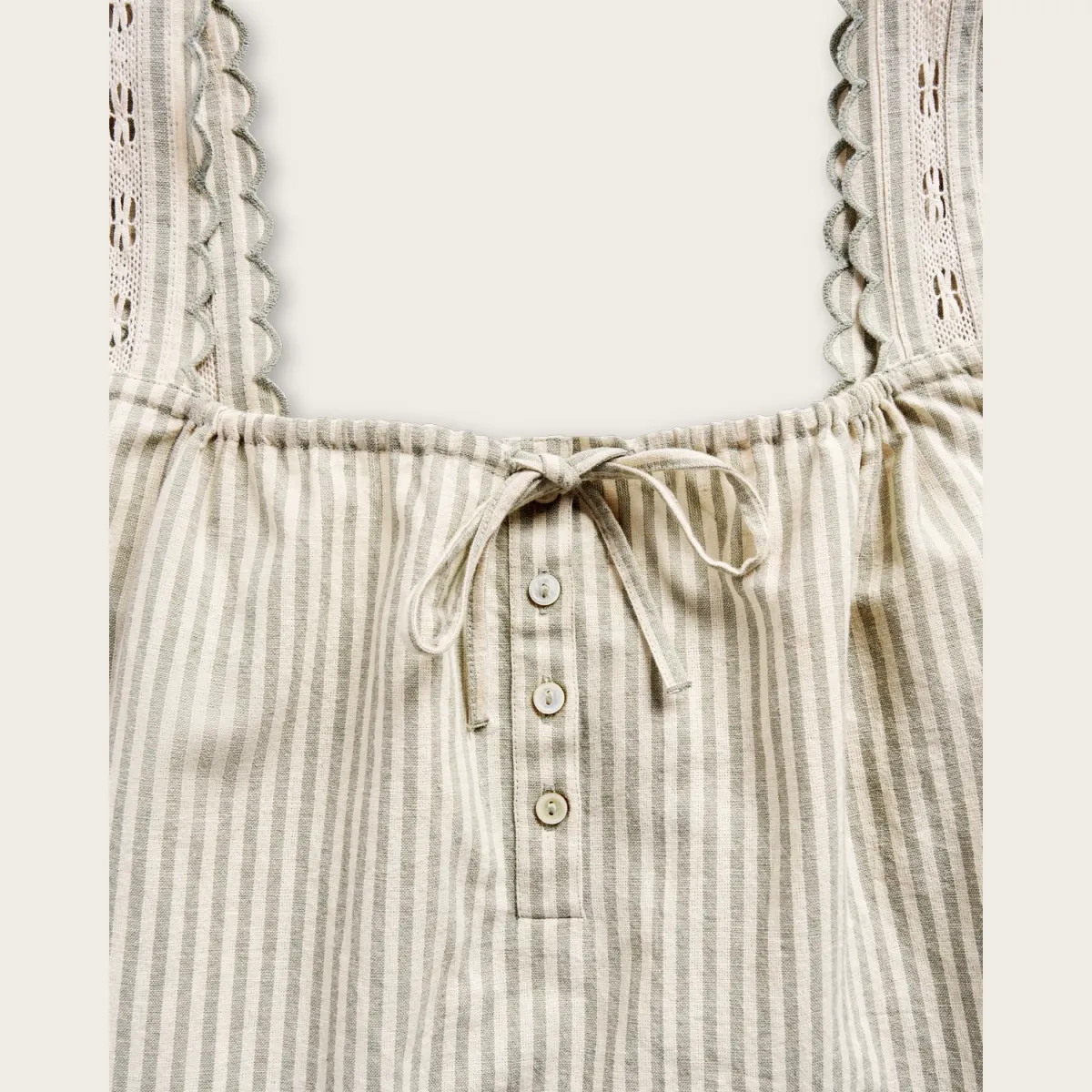 Women's Linen Artisanal Tank