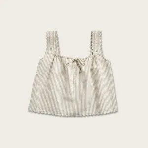 Women's Linen Artisanal Tank