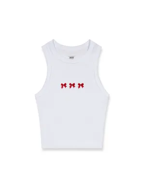 Women's Tri Bow Tank Top