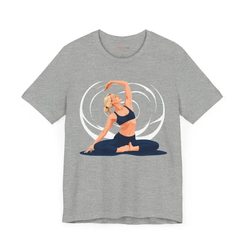 Yoga Unisex Jersey Short Sleeve Tee Elevates your Flow