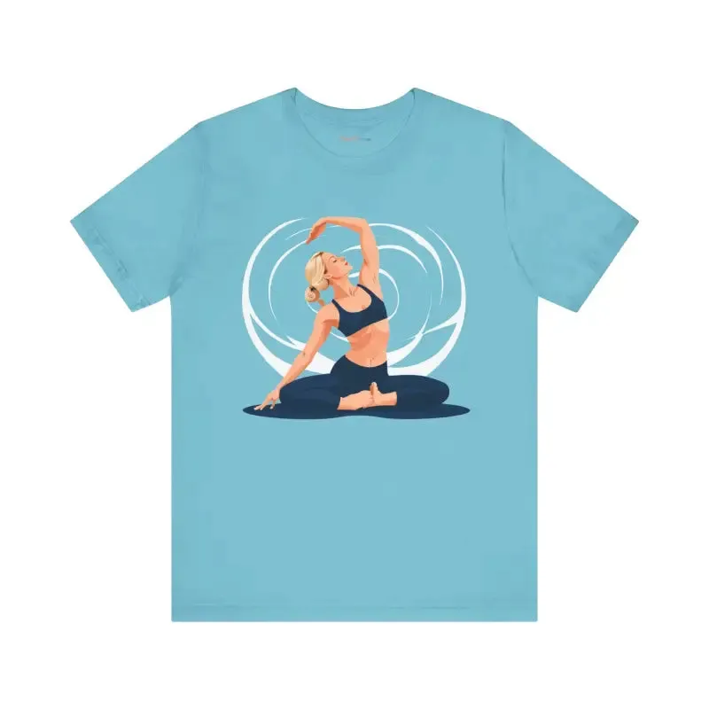 Yoga Unisex Jersey Short Sleeve Tee Elevates your Flow