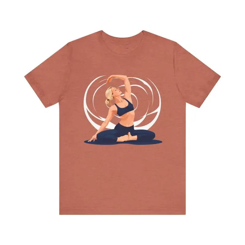 Yoga Unisex Jersey Short Sleeve Tee Elevates your Flow