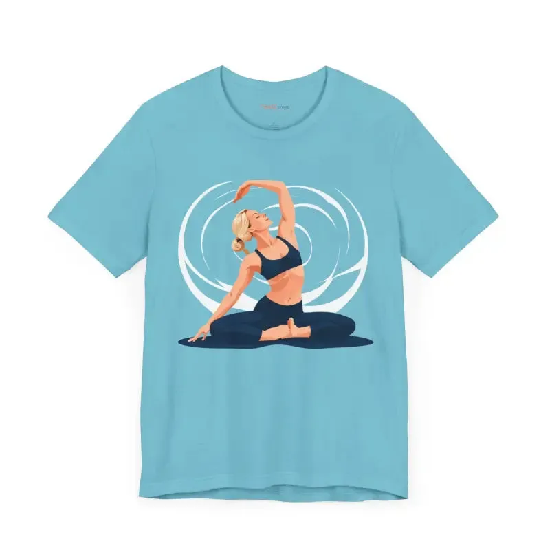 Yoga Unisex Jersey Short Sleeve Tee Elevates your Flow