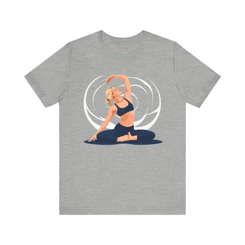Yoga Unisex Jersey Short Sleeve Tee Elevates your Flow
